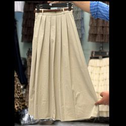 دامن کتان سیلک کد 8108