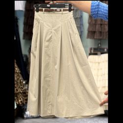 دامن کتان سیلک کد 8101