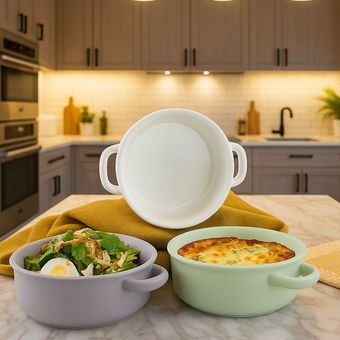 کاسه سوپ – 3 رنگ (سفید، سبز، طوسی)