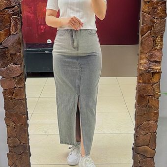 دامن جین بلند