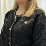 کت موهر دکمه فلزی