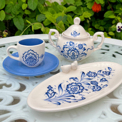 ست کادویی قلم آبی ایران گالری کد 2