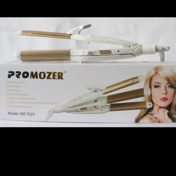 قبل خرید تماس تماس بگیرید ستایلر Pro Mozer سهکاره (فرکننده، گوفـره، و صافکنندهٔ مو) مدل MZ-7023