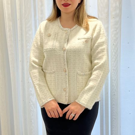 کت موهر دکمه فلزی