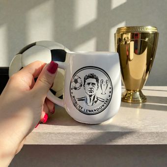 ماگ سفالی طرح بازیکنان فوتبال