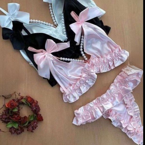 ست ساتن مرواریدی عروسکی