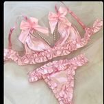 ست ساتن مرواریدی عروسکی