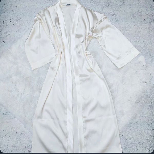 روبدوشامبر بلند استین سه ربع عروس برند لورنزا