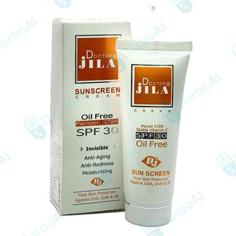 کرم ضد آفتاب SPF30 فاقد چربی دکتر ژیلا