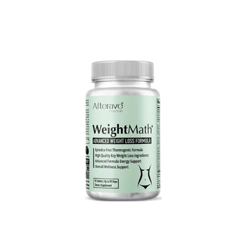 مکمل ‎ لاغری افترایو بسته 90 عددی ‏Weight Math Afterave