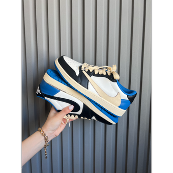 نایکی ایر جردن 1 ساق کوتاه ترویس اسکات فرگمنت - Air Jordan1 Travis Scott x Fragment