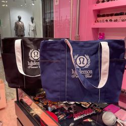توت بگ lululemon لوگو دوخت