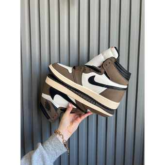 نایکی ایر جردن 1 ساق بلند ترویس اسکات - Air Jordan 1 Travis Scott Mocha
