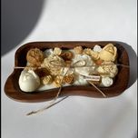 شمع سینی چوبی رویایی