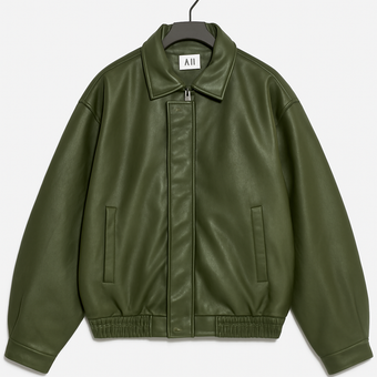 کاپشن چرم ZARA