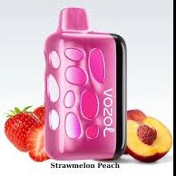 پاد یکبار مصرف وزول 40 هزار پاف هلو توت فرنگی 40.000 peach 🍑 strawberry 🍓