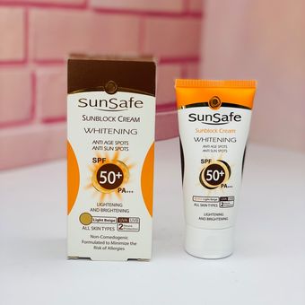 ضدآفتاب سان سیف رنگی spf 50