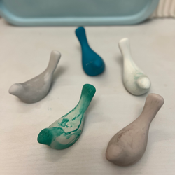 مجسمه طرح مرغ آمین -دست ساز و خاص