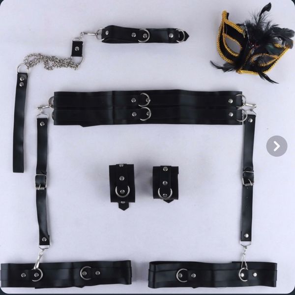 گارتر چرم دستبند دار