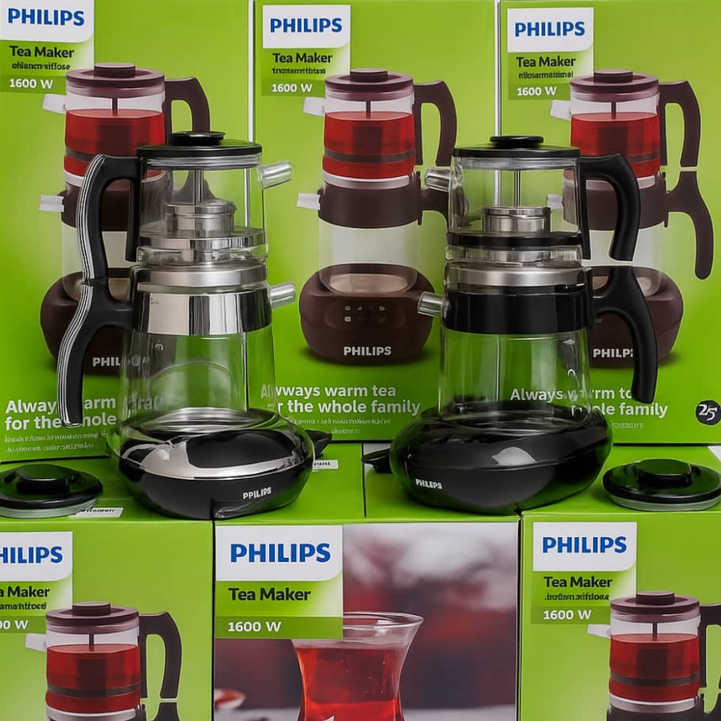 چای ساز روهم پیرکس فیلیپیس(Philips)با صفحه نمایشLED