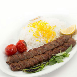 چلو کباب کوبیده