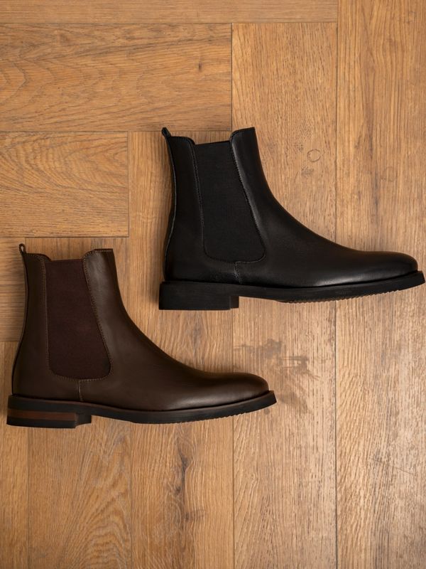 بوت کش دار مشکی sho266