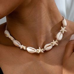 گردنبند_دستبند صدف ستاره