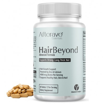مکمل تقویت کننده مو هیر بیاند افتر ایو 60 عددی  Afterave HairBeyond Hair Growth Advanced Formula