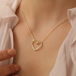 گردنبند قلب دفرمه