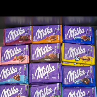 شکلات تابلت میلکا