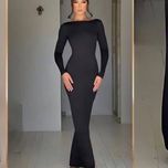 لباس مجلسی بلند پشت باز برند اوپال