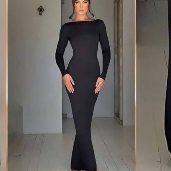 لباس مجلسی بلند پشت باز برند اوپال