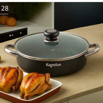 تابه گرانیتی کاج نچسب سایز 28