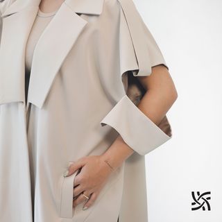 بارانی آستین دو تکه