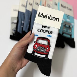 جوراب ساقدار طرح ماشین