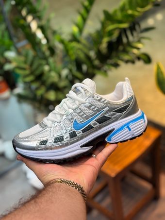 کفش نایکp6000سفید ابی