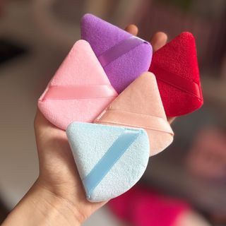پاف حوله ای✨مثلثی