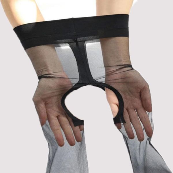 جوراب فاق باز شیشه ای