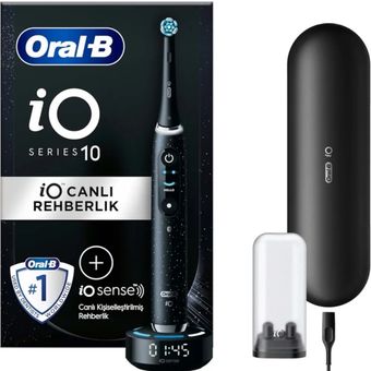 مسواک برقی برند Oral B آلمان مدل iO - 10 مشکی کیهانی