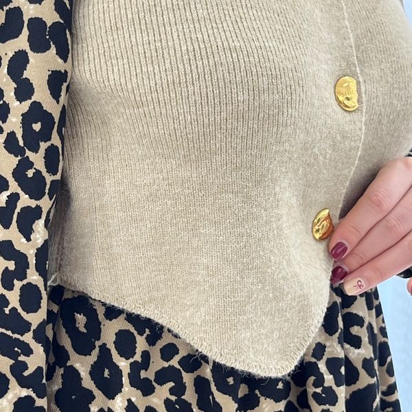 پیراهن وِستدار پلنگی