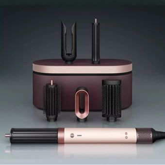 سشوار برس دار حالت دهنده مو مدل Airwrap HS09 Pink دایسون اصل اورجینال