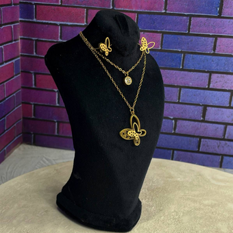 نیم ست دخترانه شن پاش دولاین