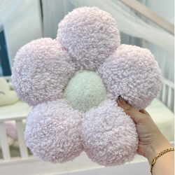 کوسن گل صورتی روشن 35 سانتی