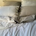 ست لینن  کرم پسته