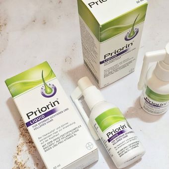 محلول ضد ریزش و تقویت کننده مو پریورین مایع بایر Priorin® Liquid Bayer