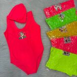 مایو کلاه دار تینیجری شبرنگ دخترانه