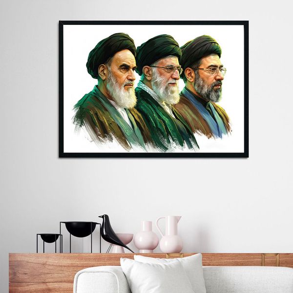 قاب رهبران انقلاب اسلامی