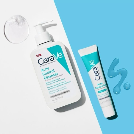 ژل شستشوی صورت ضد لک و جوش سراوی Cerave Blemish Control Cleanser