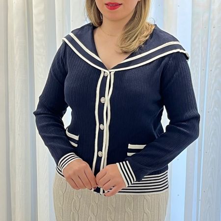 کاردیگن یقه ملوانی