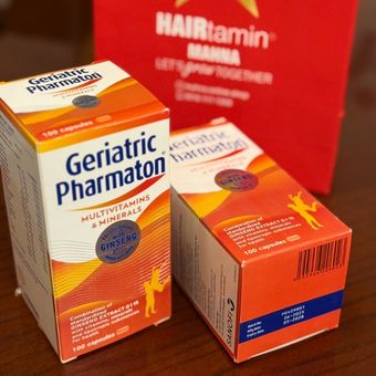کپسول مولتی ویتامین فارماتون Pharmaton Geriatric حاوی جینسینگ | افزایش انرژی و تمرکز  100 عددی اصل سوئیس